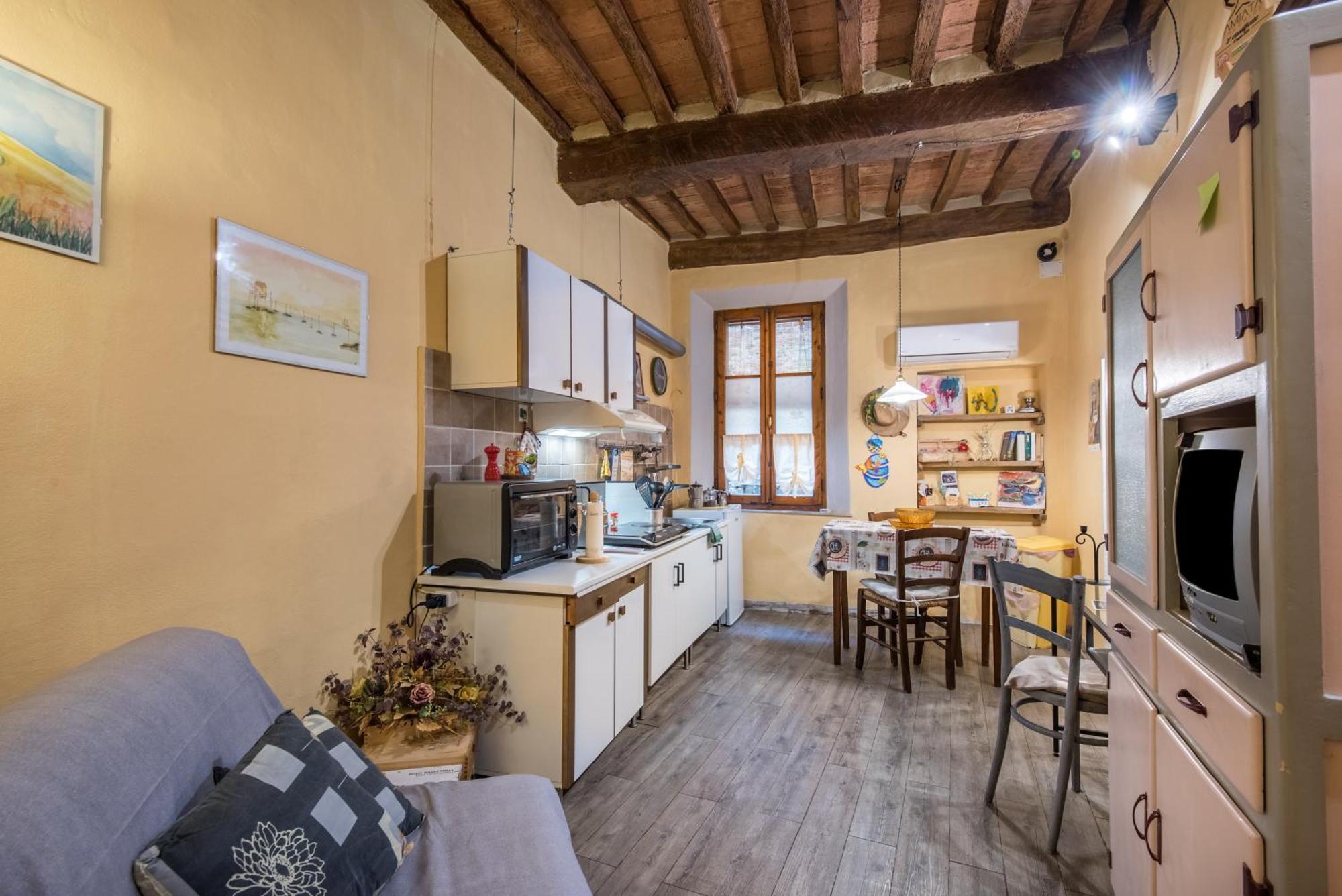 La Casa Gialla Di Buonconvento Kültér fotó