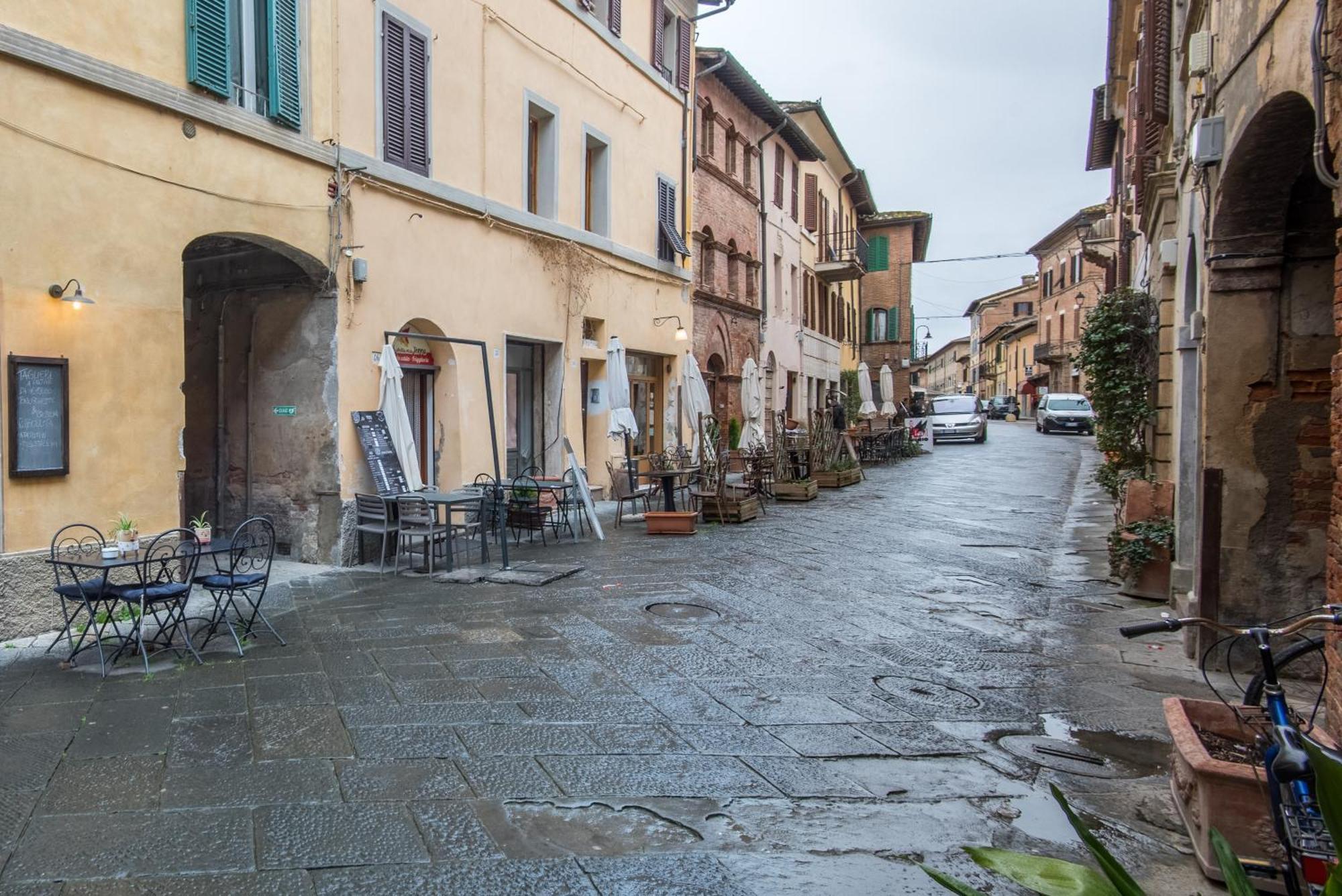 La Casa Gialla Di Buonconvento Kültér fotó