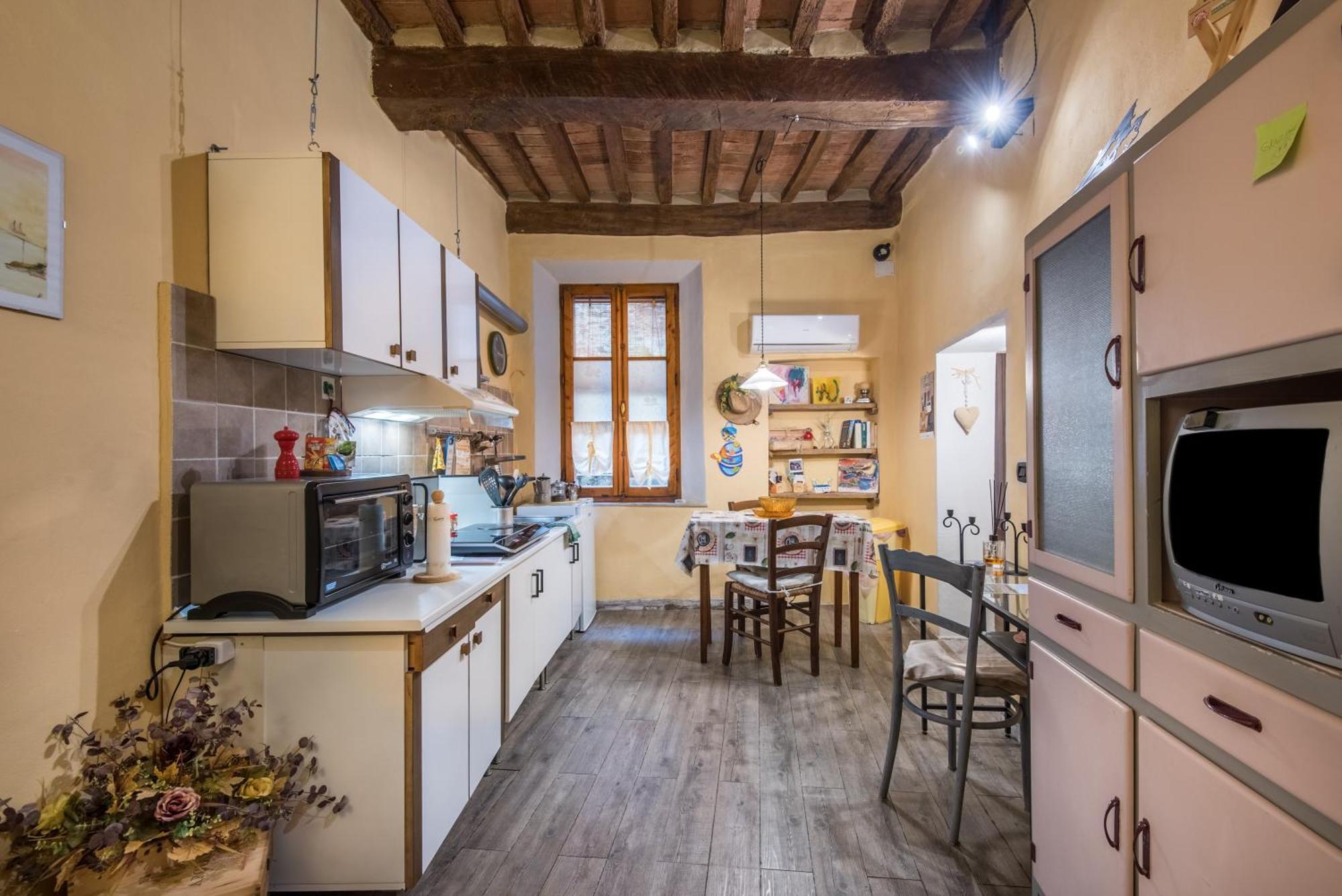 La Casa Gialla Di Buonconvento Kültér fotó